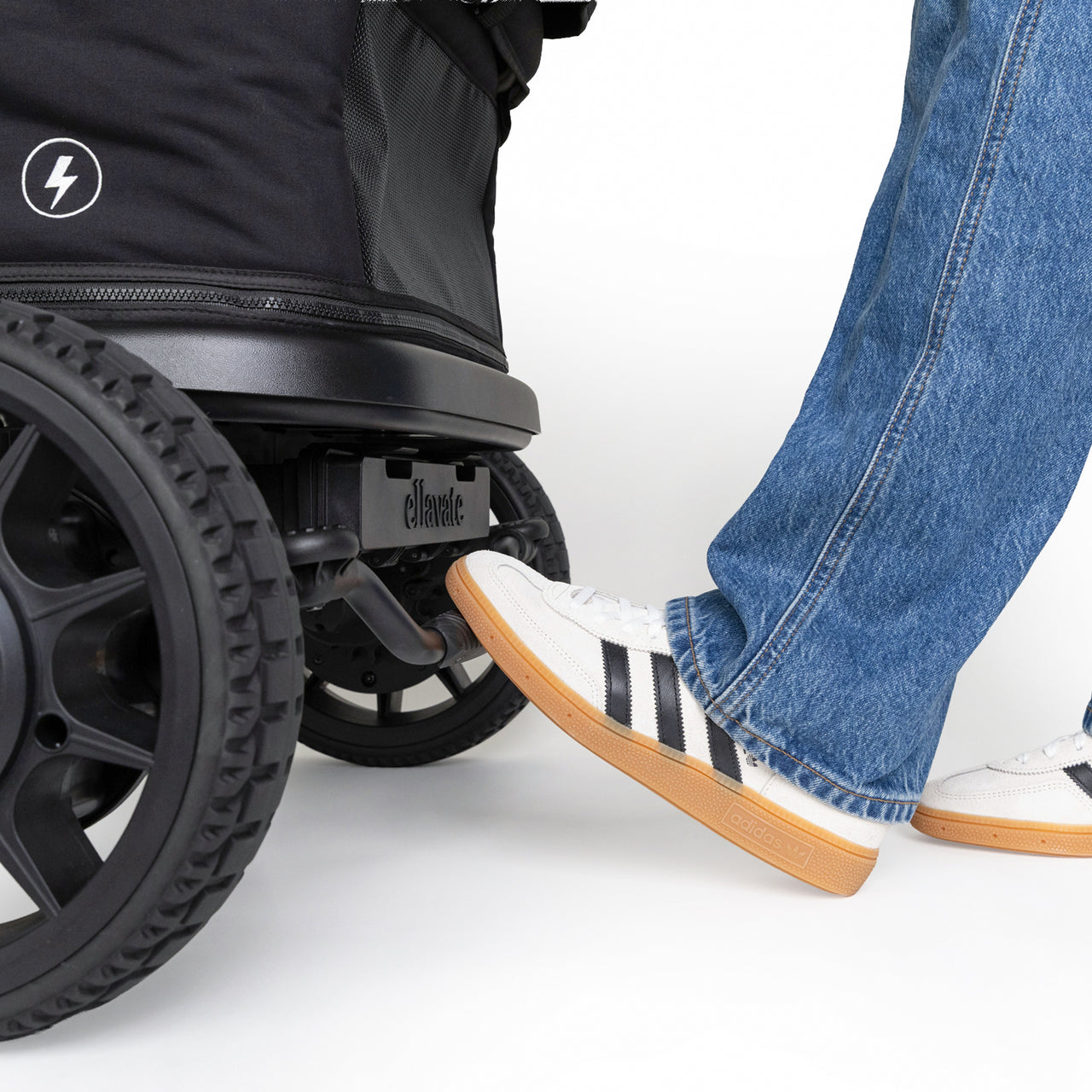 motorized wagon stroller Ellavate Electric Wagon